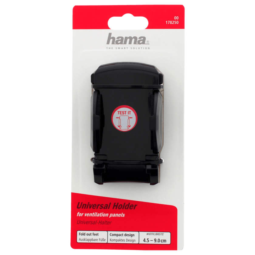Hama Universal Smartphone-Halter für Geräte mit einer Breite 4,5 - 9cm